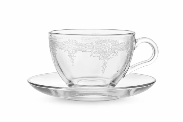 Filiżanki do cappuccino ze spodkiem 6szt Verona-VRM
