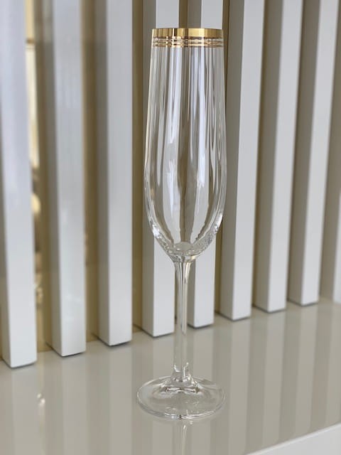 Marble Gold-MGA-kieliszki do szampana 190ml